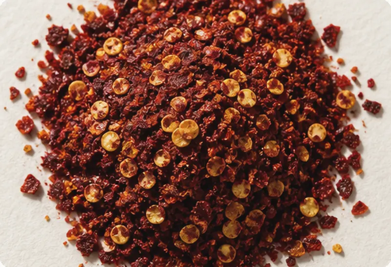 Devil’s Chili — the blend, close up