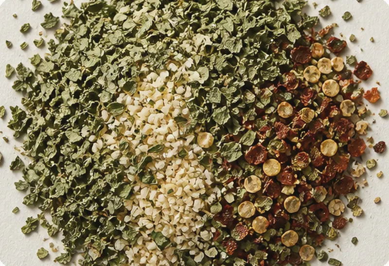 Dry Chimichurri &mdash; the blend, close up