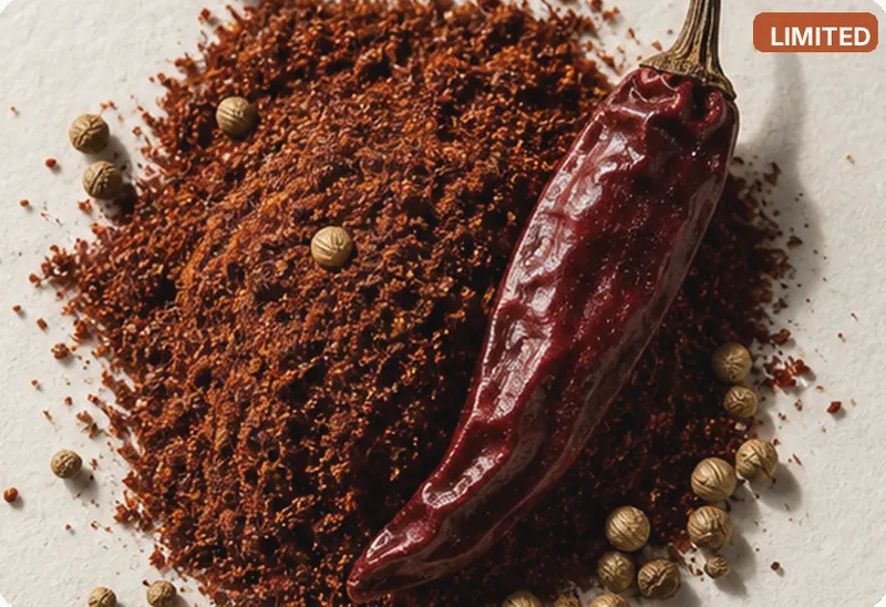 Mapuche Smoked Chili &mdash; the blend, close up