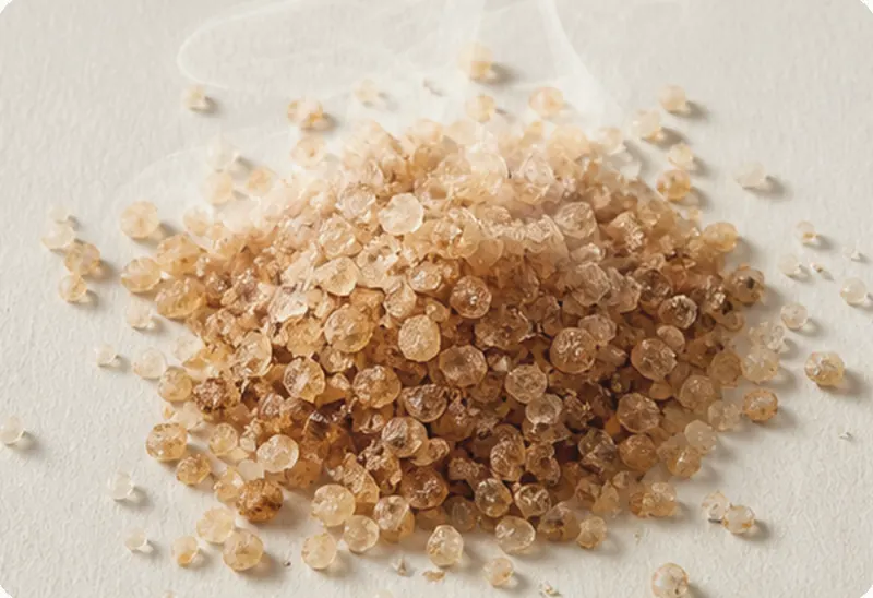 Smoked Salt &mdash; the blend, close up