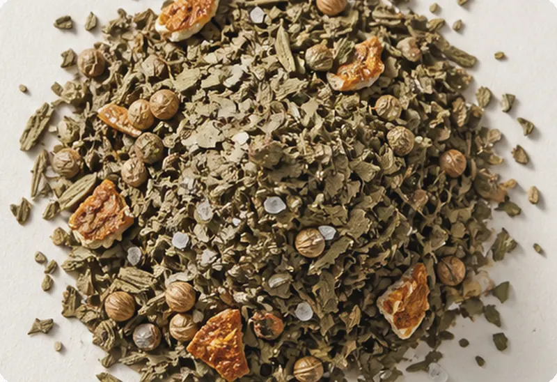 Mate & Smoke — the blend, close up